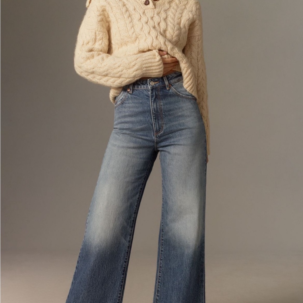 Rolla’s Sailor Scoop Christy High-rise Flare Ankle Jeans